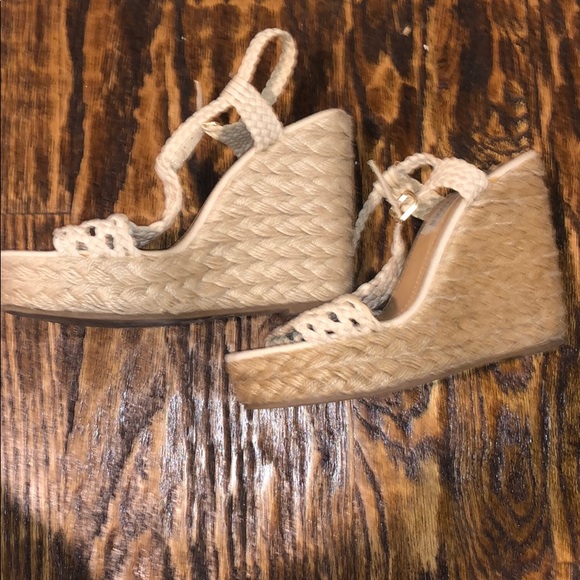 Natural Steve Madden wedge sandals - Picture 3 of 5